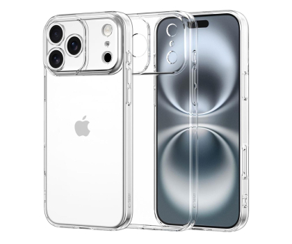Etui do telefonów TECH-PROTECT Flexair do Iphone 17 Pro Clear 5906302319398